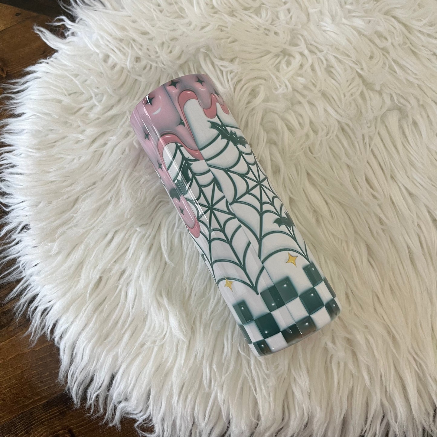 3D Spooky Vibes 20oz Tumbler